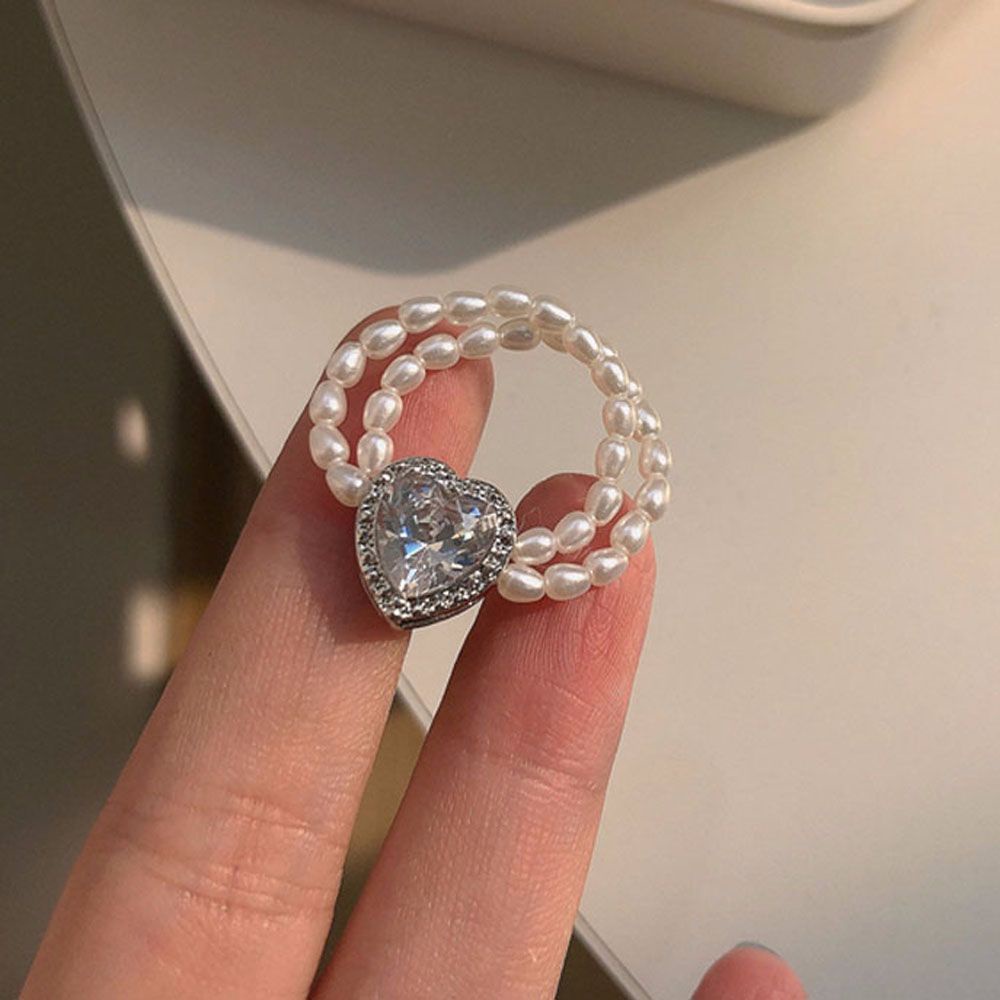 Nhẫn Co Giãn Màu Đen 2021 Thiết Kế Đơn Giản Lãng Mạn Nhiều Màu Sắc