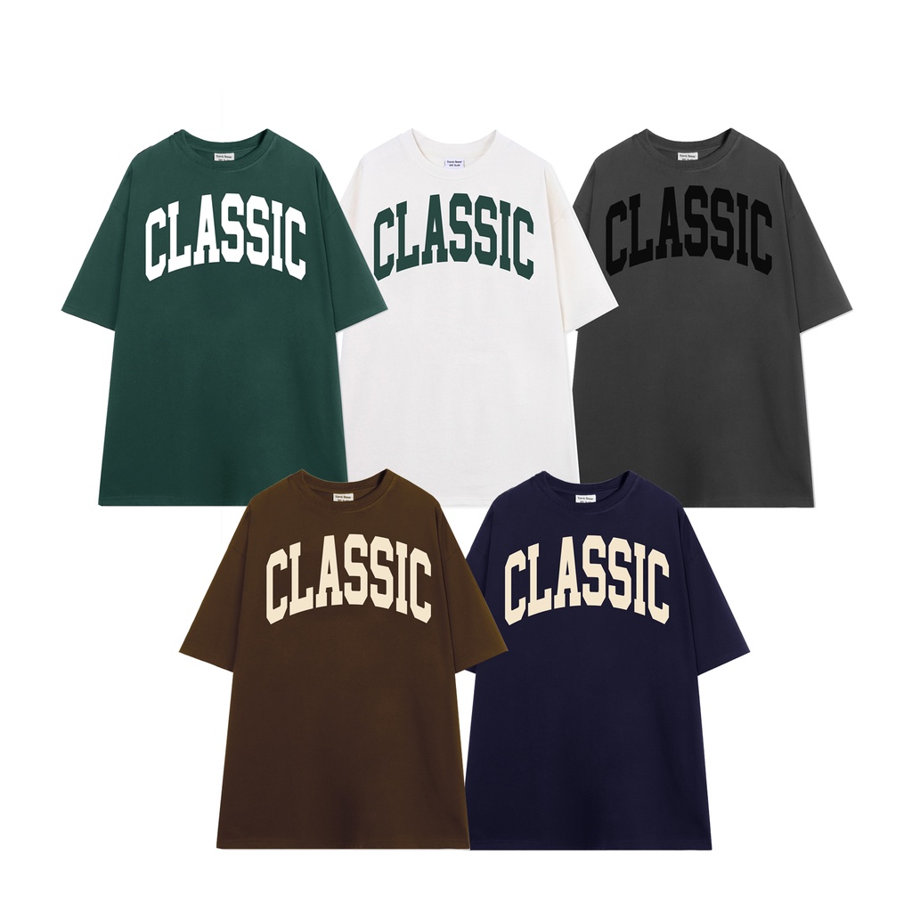 ÁO THUN FF CLASSIC ORIGINAL, VẢI THUN 2 CHIỀU 100% COTTON 250G