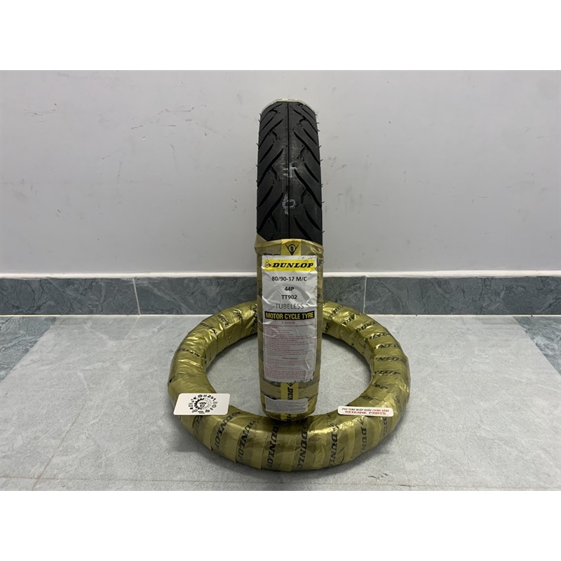 VỎ XE LỐP XE - DUNLOP (GAI TT902) - VỎ TUBELESS KHÔNG RUỘT..- PTNKCH