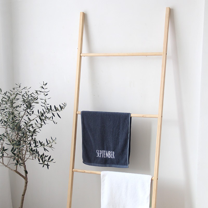 THANG TREO TRANG TRÍ A TOWEL LADDER GỖ TỰ NHIÊN
