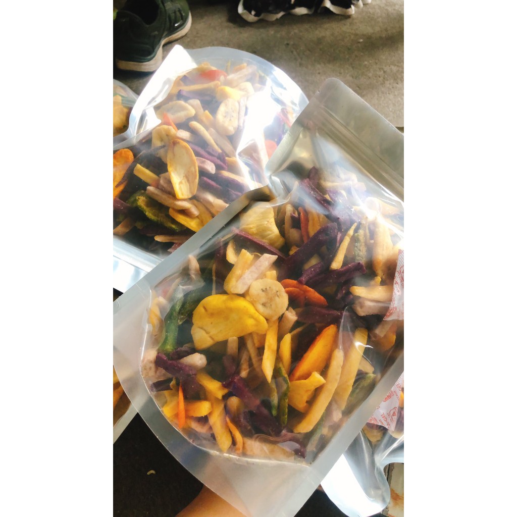 500gr thập cẩm sấy vỡ đủ vị hàng vụn