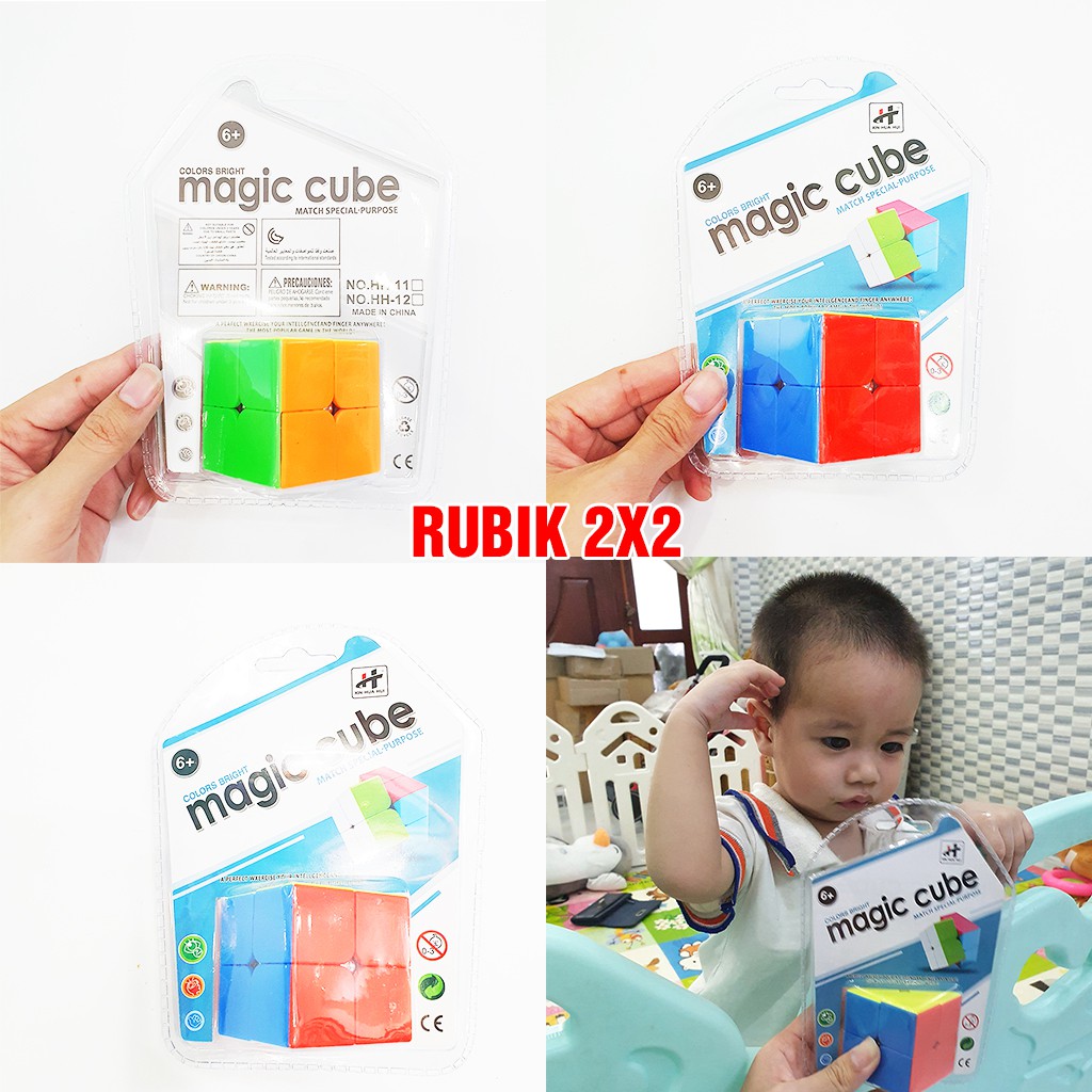 Rubik Rèn Trí Thông Minh 2x2,3x3,4x4 Hình Lập Phương Hình Tam Giác Pyraminx Cube Dạ Quang Biến Thể Skewb