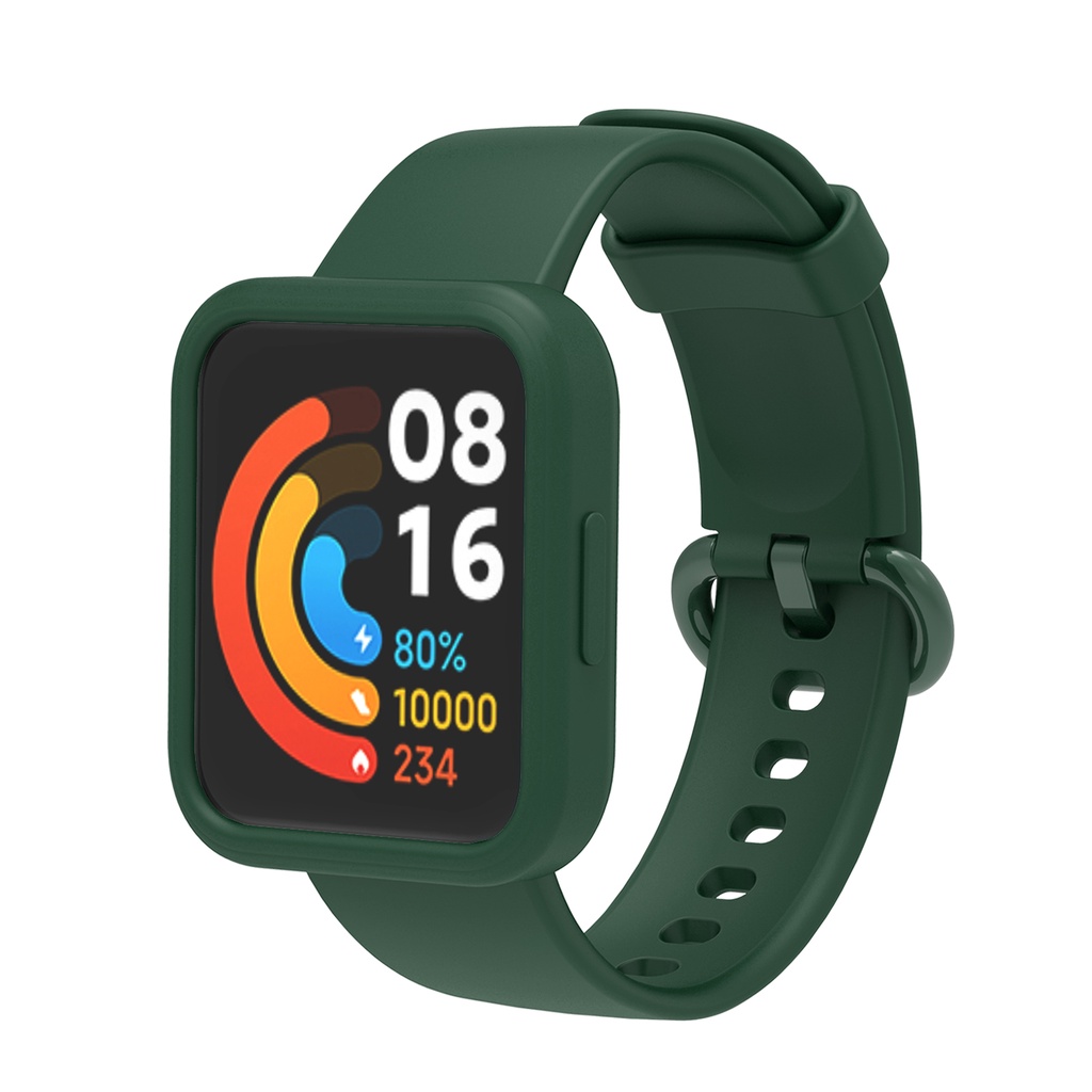 Dây Silicone Thay Thế Cho Đồng Hồ Thông Minh Xiaomi Redmi Watch 2 / Mi Watch 2 Lite Ốp