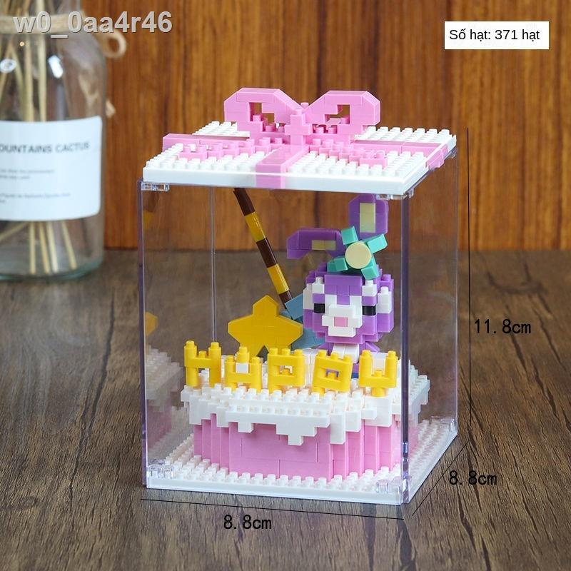 [Đa Năng]w0_0aa4r46Bánh kem Hàn Quốc các khối xây dựng vi hạt tương thích với đồ trang trí Lego cho quà tặng sinh nhật b