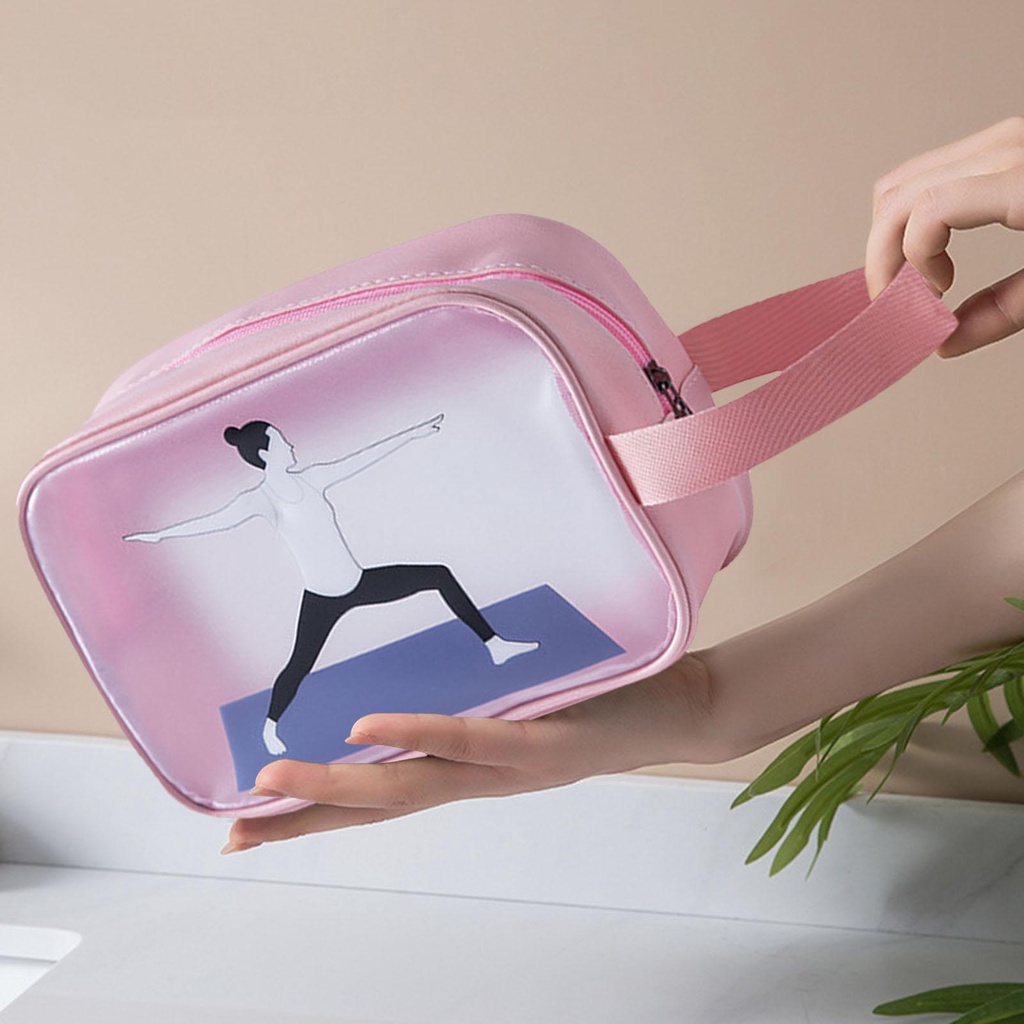 Túi Đựng Đồ Tập Gym/Yoga/Thể Thao Nhỏ Gọn Có Ngăn Đựng Giày Cho Nữ