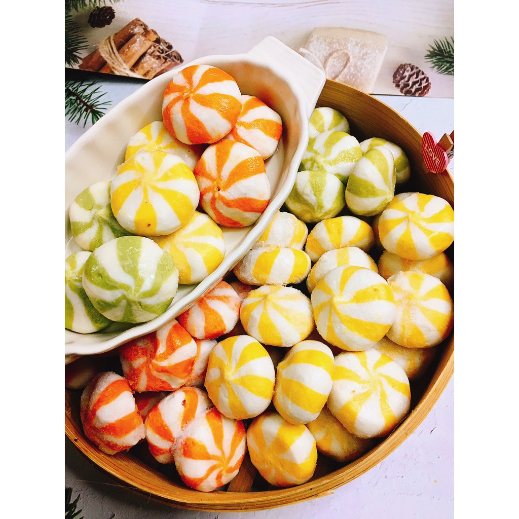 BÁNH BAO TRỨNG NHÍM 500G