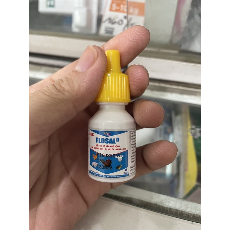 Dung dịch FLOSAL 10ml tác dụng hô hấp