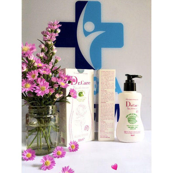 dung dịch vệ sinh phụ nữ dr care 100ml.