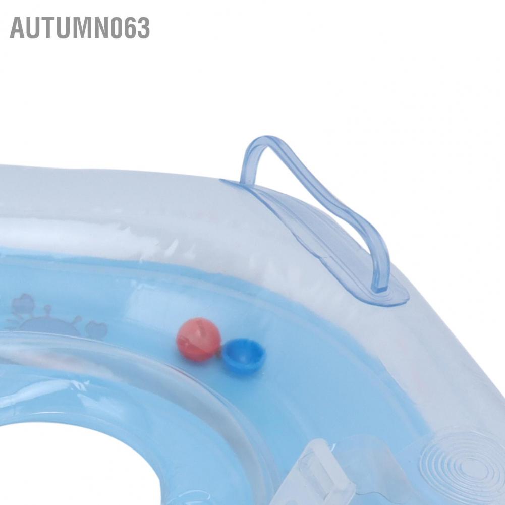 Autumn063 Newborn Swimming Ring Inflatable Floating Collar Baby Pool Toy for 0‑18 Month