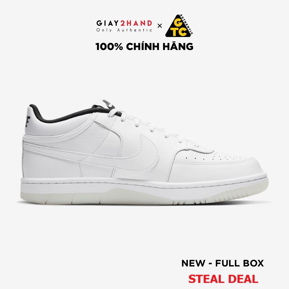 (NEW) GIÀY SNEAKER THỂ THAO NIKE Sky Force 3/4 &quot;Full White&quot; CT8448-102 CHÍNH HÃNG 100%