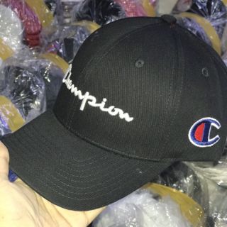 Nón lưỡi trai Champion Trắng/Đen