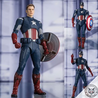 [Phiếu đặt hàng trước] Mô hình chính hãng SHF: Captain America (Cap vs Cap)