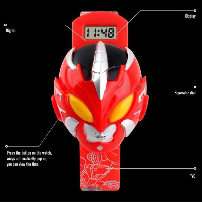 Đồng Hồ Đeo Tay Hình Ultraman Dg1239 Cho Bé | BigBuy360 - bigbuy360.vn
