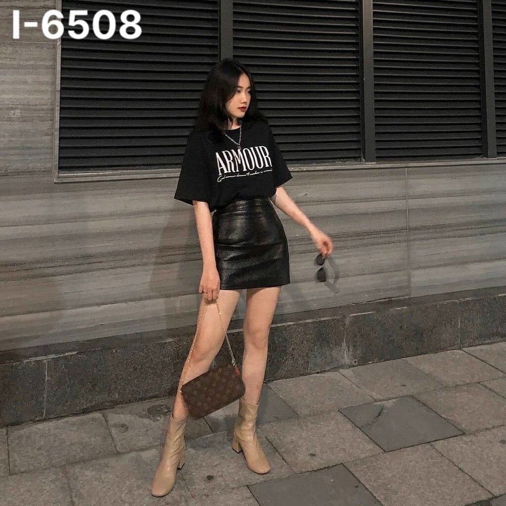 Áo Thun UNISEX TAY LỠ ARMOUR Dáng Rộng Chuẩn style ulzzang