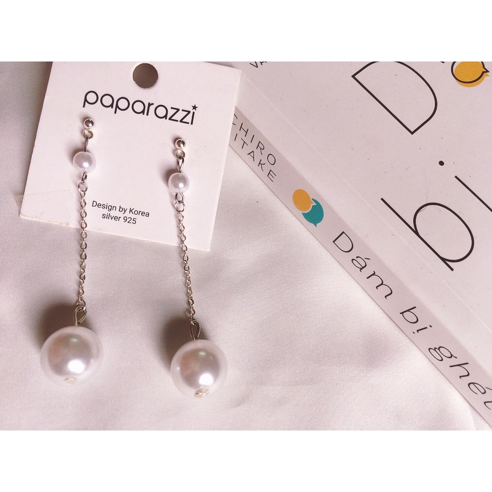 Bông tai Ngọc dáng dài phong cách  Hàn Quốc giá hạt rẻ