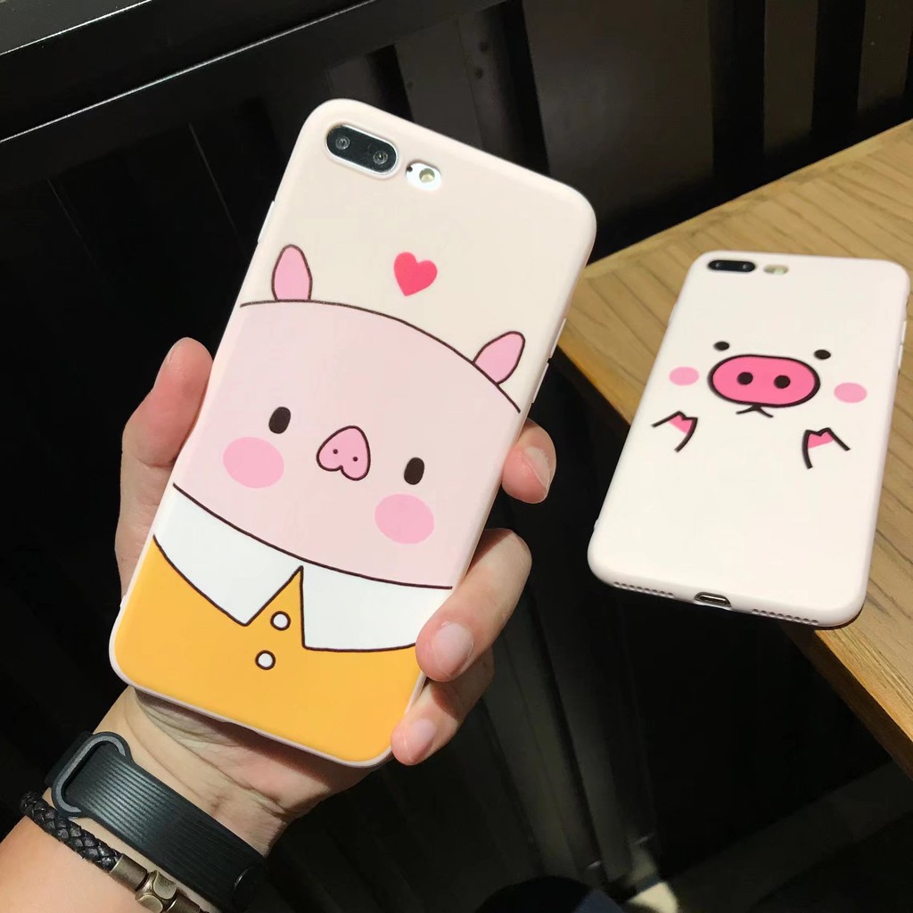 [ SAMSUNG ] Ốp Lưng SIlicon Trắng - Heo Kute - B064 | BigBuy360 - bigbuy360.vn