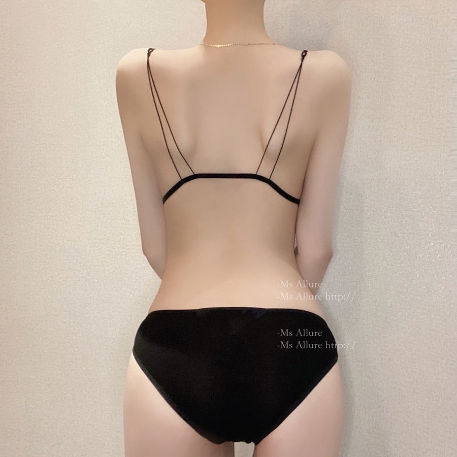 Hàng Mới Về Áo Ngực Dây Mảnh Không Gọng Khóa Trước Thiết Kế Mỏng Thoải Mái Phong Cách Mới