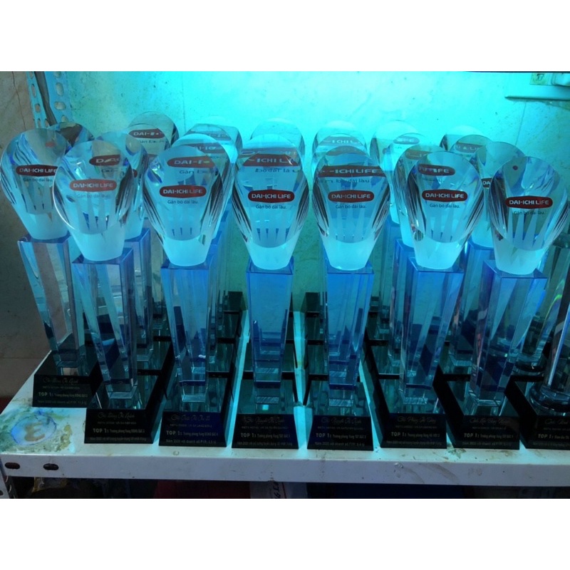 Cúp Pha Lê Cầu Lông