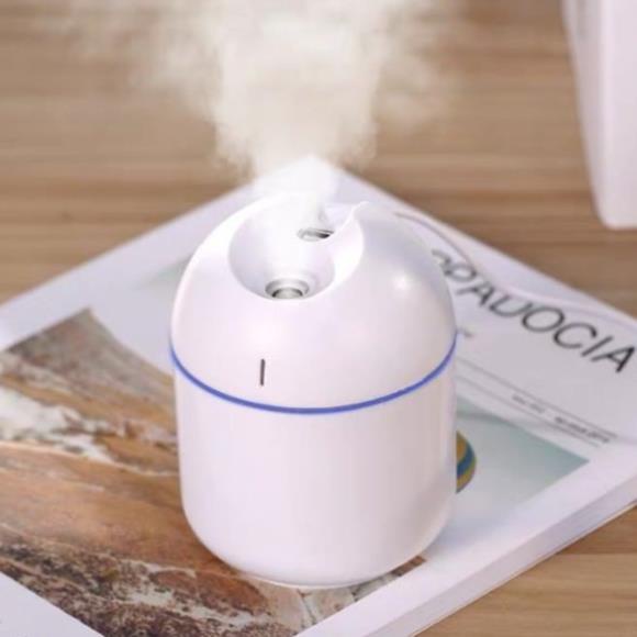 [FREESHIP] Máy Phun Sương Tạo Ẩm Phòng 250ML USB Colorful Humidifier