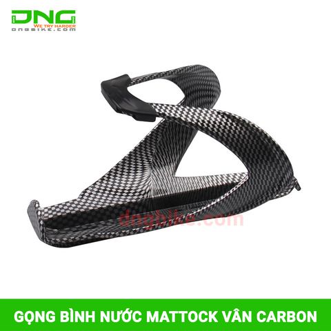 Gọng bình nước xe đạp MATTOCK vân Carbon
