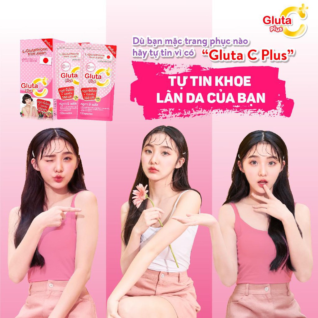 Viên uống trắng da chống nắng Colly Gluta C Plus - Số 01 Thái Lan 🇹🇭 | Thế Giới Skin Care