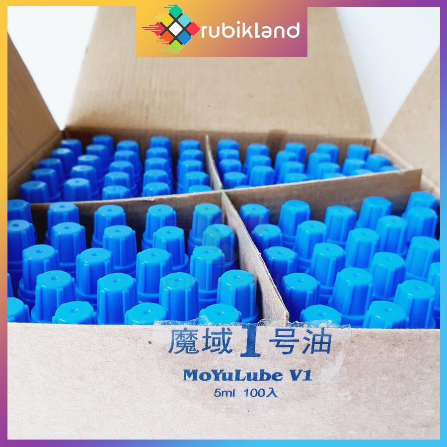 Dầu Bôi Trơn Rubik Moyu Lube V1/V2 5ml Lube Rubic Dùng Cho WRM 2021 Maglev, GAN 12 Maglev, M Leap, Tornado, RS3M 2021.