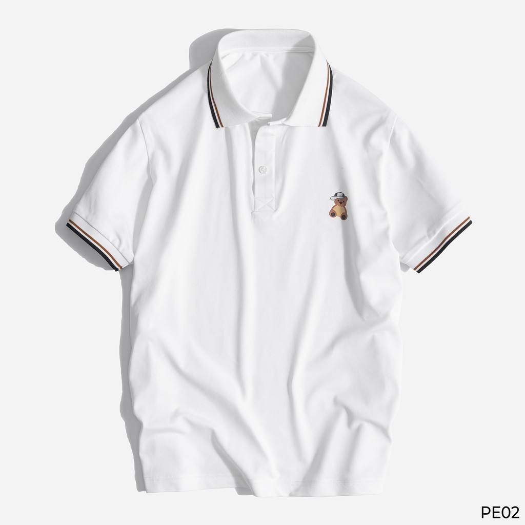 Áo Thun Nam Polo Tay Ngắn Phối Màu VICERO