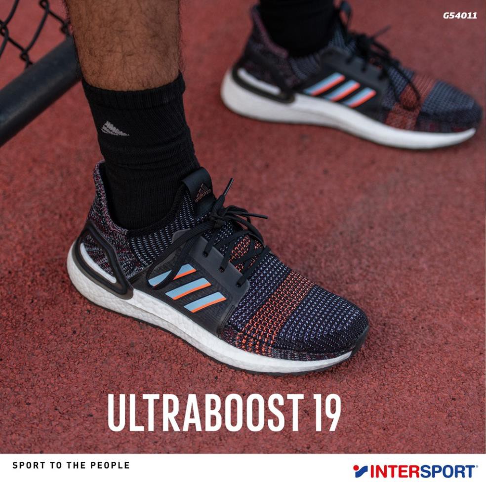 TẾT Xả. Giày Ultra Boost 19 "Black Glow" (G54011) chính hãng :)) . new ! . 🇻🇳 2020 : ": ' . ¹ ! ³ < .