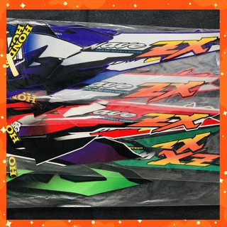 [XẢ RẺ] Bộ tem cực chất cho xe WAVE ZX siêu nét 3 lớp ( MÀU TÍM) Bộ tem cực chất cho xe WAVE ZX siêu nét 3 lớp