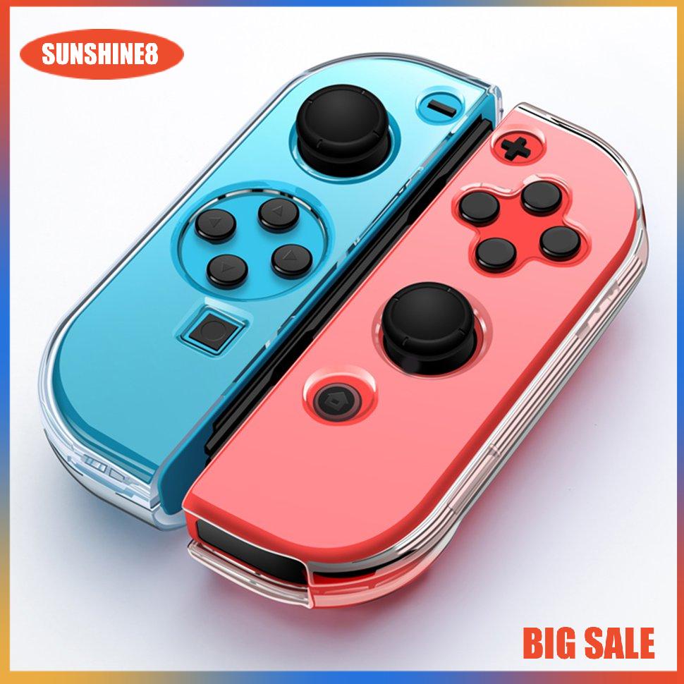 【SUN】For Nintendo Switch Protect Crystal Transparent Anti-Damage &amp; Dust Case Shell