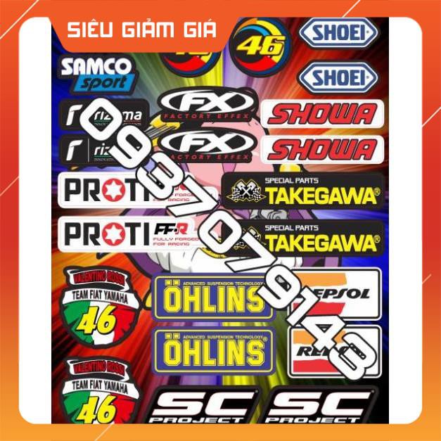 Logo combo kích thước 20x25cm