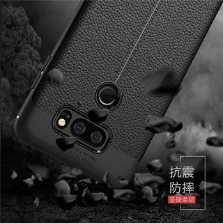 Ốp lưng vân da đen LG V30