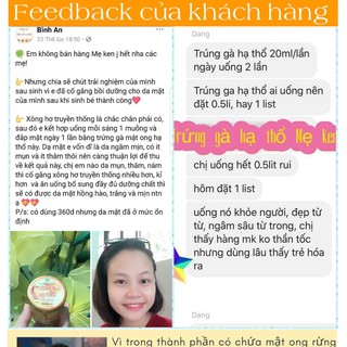 TRỨNG GÀ HẠ THỔ MẸ KEN