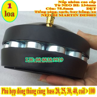 Một củ loa treble neo bi 850 hãng martin từ 134mm coil 75,5mm cao cấp-giá 1 loa