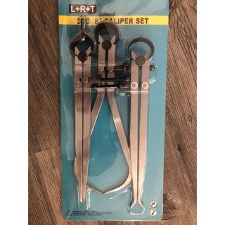 Bộ 3 thướt compa đo ngoài và trong cao cấp chính hãng L+R+T