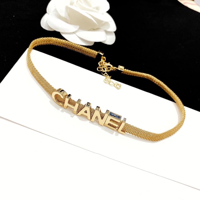 FREE SHIP -   CHOKER / VÒNG CỔ + KHUYÊN TAI HÃNG CAO CẤP SANG CHẢNH