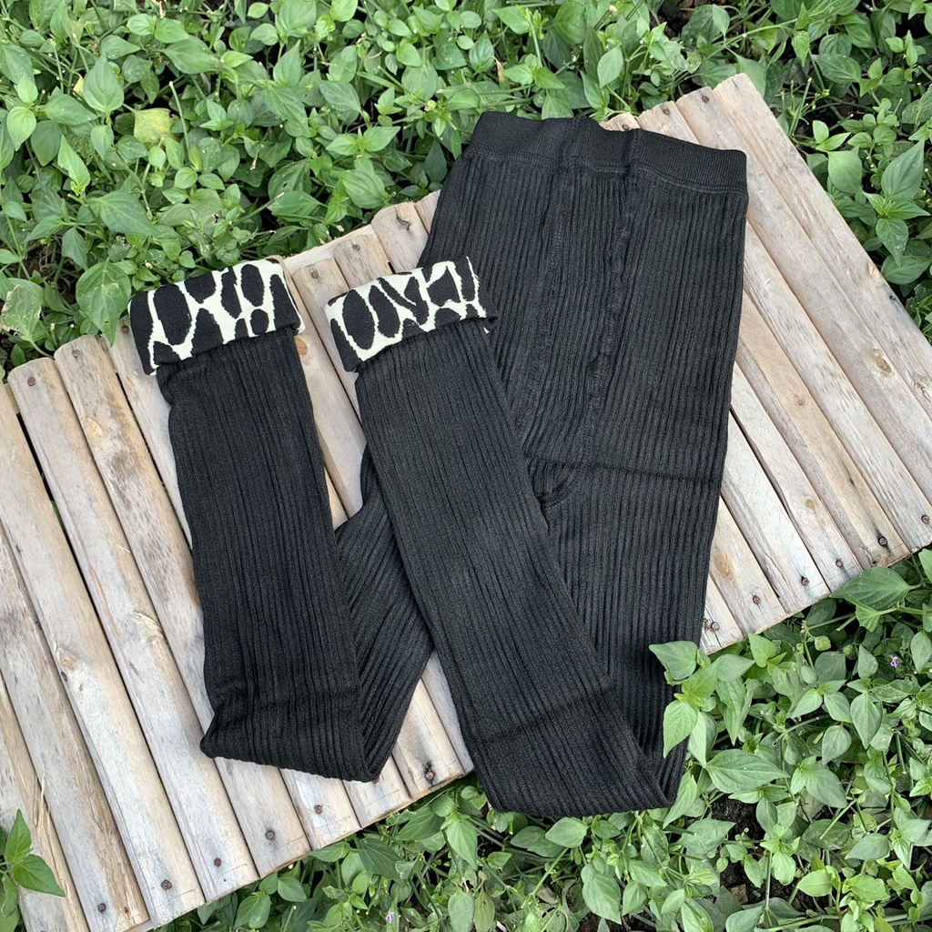 Quần tất len tăm cho bé- quần legging giữ nhiệt cho bé