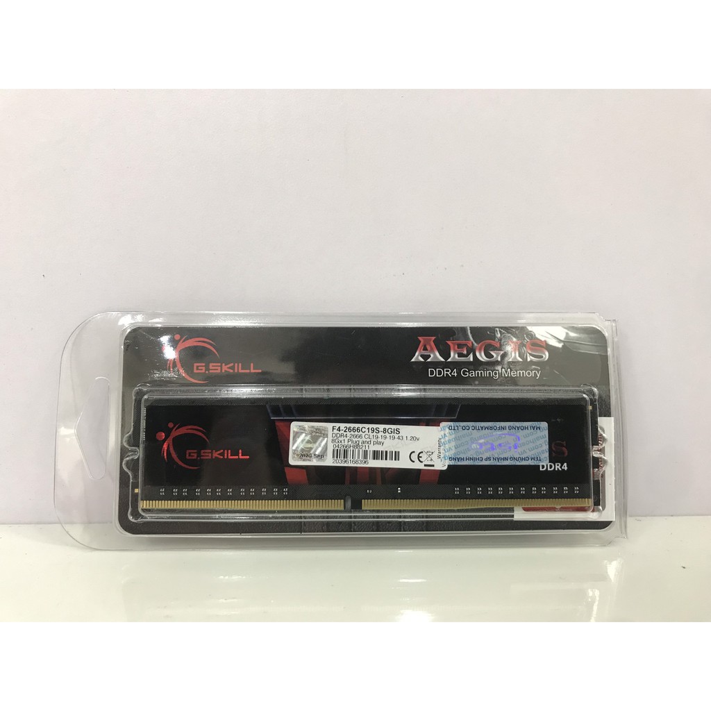 [HÀNG HOT ]Thanh Ram GSkill 8GB DDR4 bus 3000Mhz tản