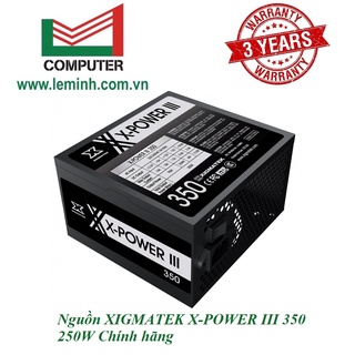 Nguồn máy tính xigmatek x-power iii 350 250w công suất thực chính hãng