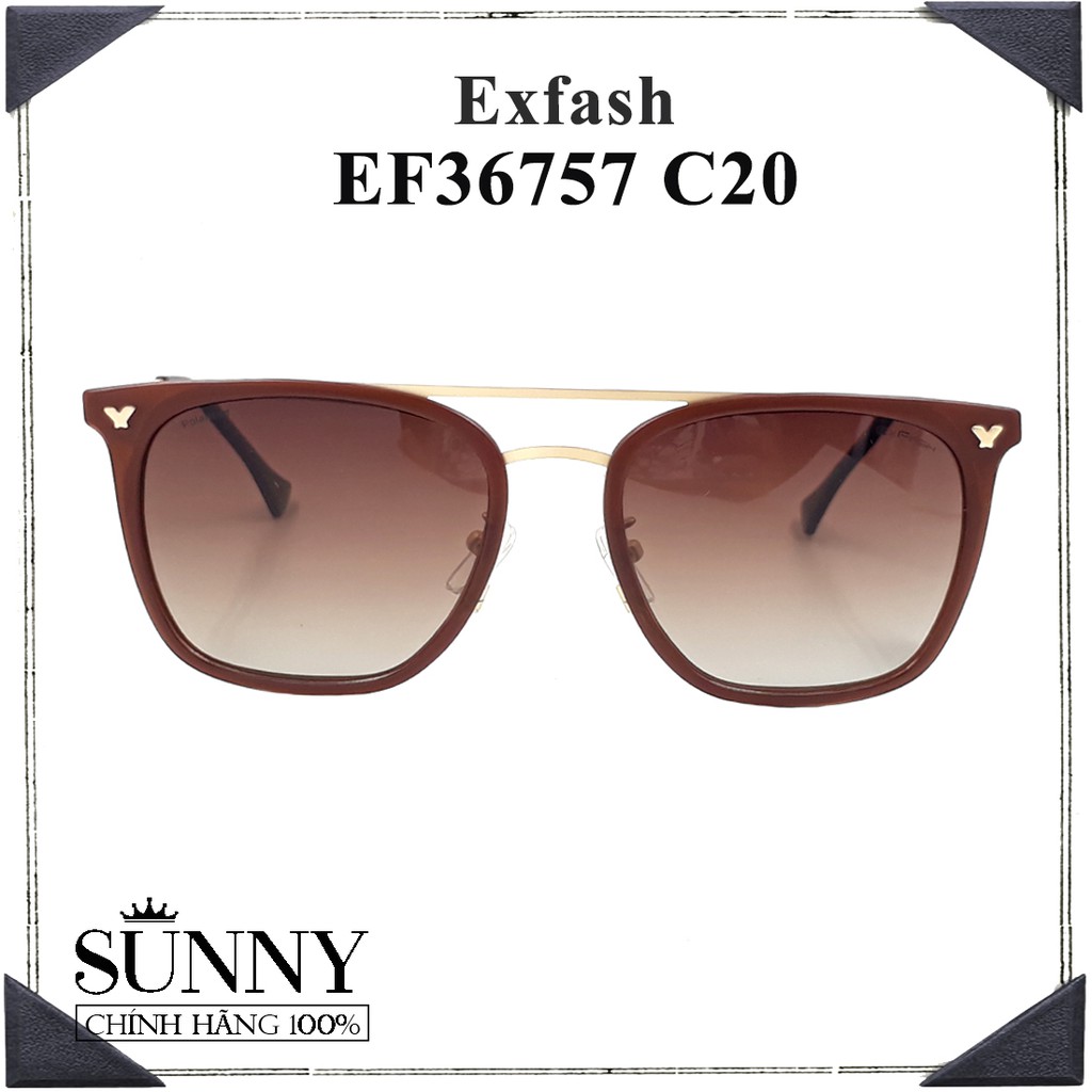 Kính mắt Exfash EF36757 chính hãng Korea, kèm tem thẻ chống hàng giả do bộ công an cấp