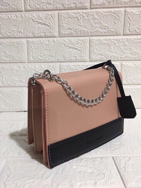 Túi Hộp Pha Màu, túi đeo chéo