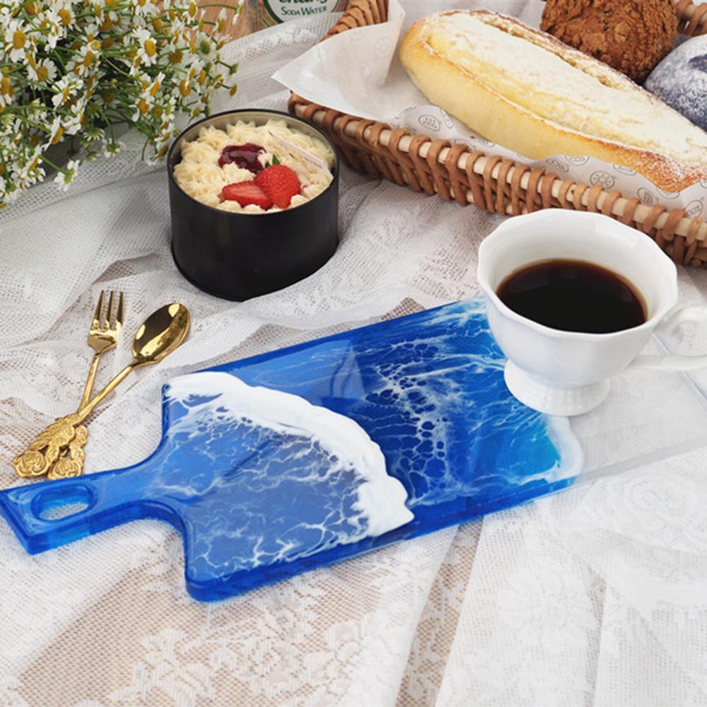 YIYU Khuôn Làm Đế Lót Ly Bằng Nhựa Resin DIY