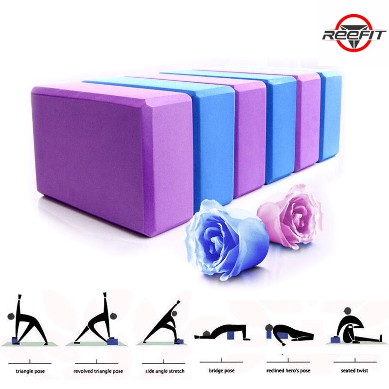 [Reefit Sport] Gạch tập yoga NA bằng xốp nhiều màu sắc