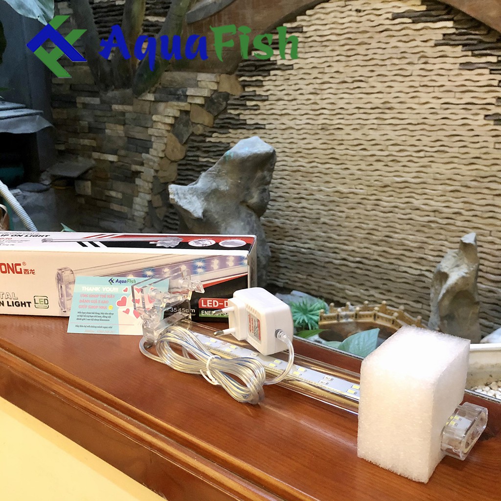 Đèn Kẹp XILONG LED-D20-D30-D40 (Dùng Cho Bể Cá Cảnh Dài Từ 25 - 60cm)