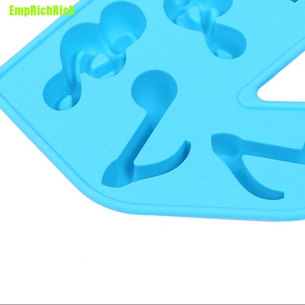 Khuôn Silicone Làm Bánh Hình Nốt Nhạc Độc Đáo