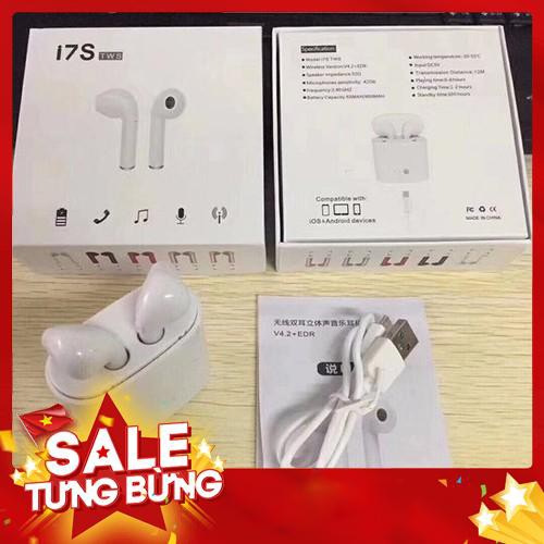 Hot Tai nghe bluetooth I7S TWS (miễn phí vận chuyển)