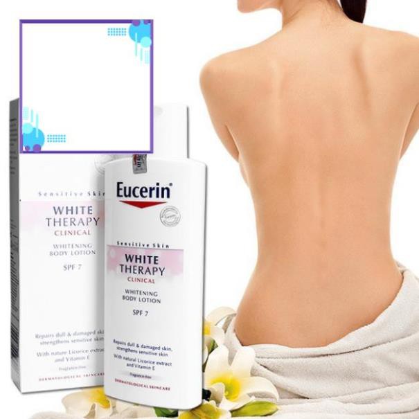 EUCERIN WHITE THERAPY BODY LOTION SPF7 Sữa dưỡng thể trắng sáng da -daothikieuhao