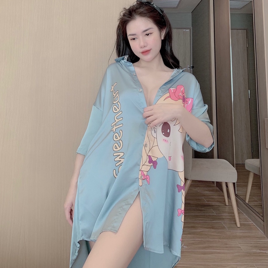 Váy Xinh Thiết Kế Sang Chảnh in 3D Phom 45-60kg Chất Liệu Lụa Satin Loại 1 | BigBuy360 - bigbuy360.vn