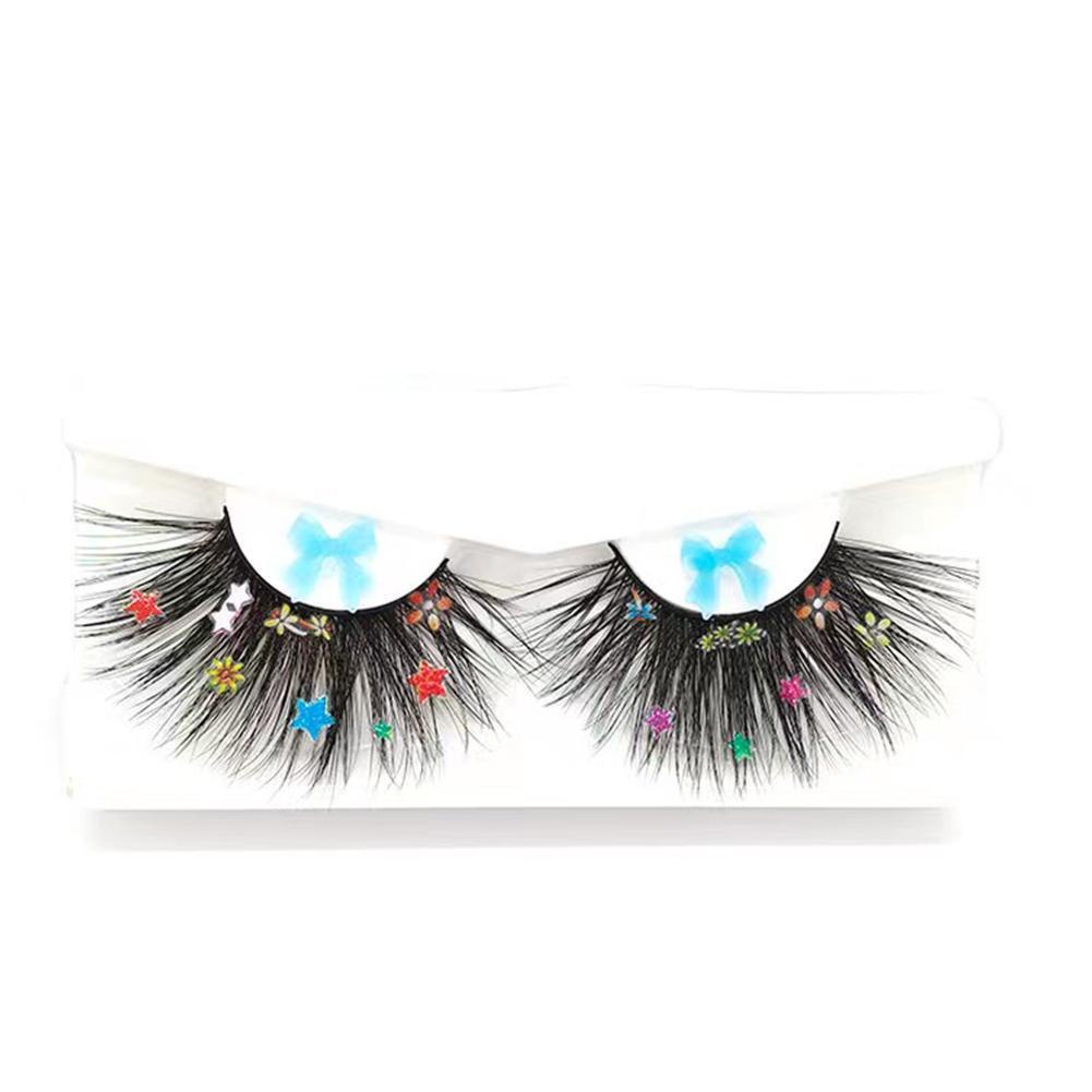 1 cặp lông mi giả sợi hóa học 3D nhiều màu Z7R2 T8R8
 | BigBuy360 - bigbuy360.vn