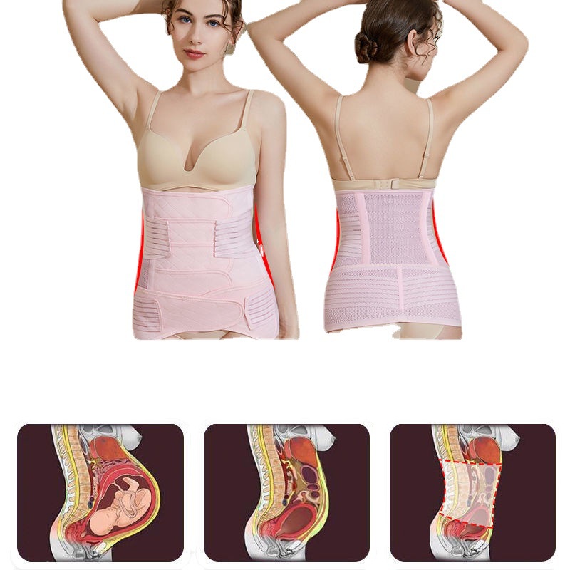 Đai Nịt Bụng Sau Sinh Chống Cuộn Định Hình Cơ Thể Cho Mẹ Mới Sinh Mẫu 2023